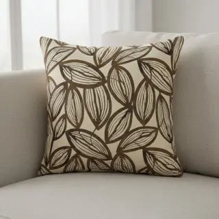 Dekoračná látka jacquard Folia chocolat
