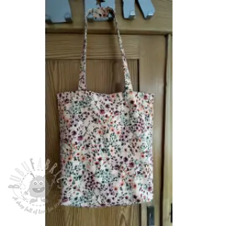 Dekorationstyg Painted Lovely Flower digital print