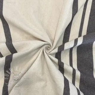 Dekorationstyg Bernadette stripe coffee