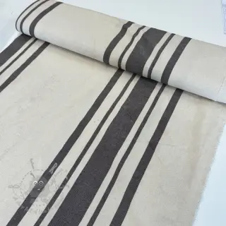 Dekorationstyg Bernadette stripe coffee