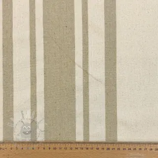 Dekorationstyg Bernadette stripe ficelle