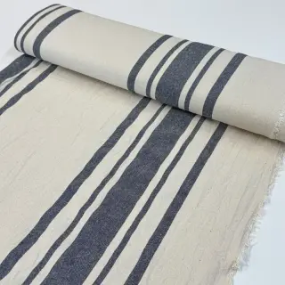 Dekoračná látka Bernadette stripe indigo