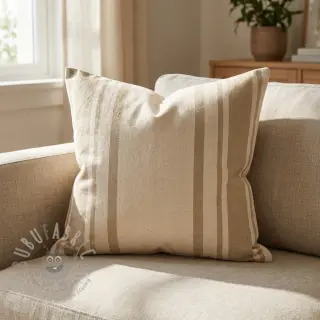Dekorationstyg Bernadette stripe ficelle