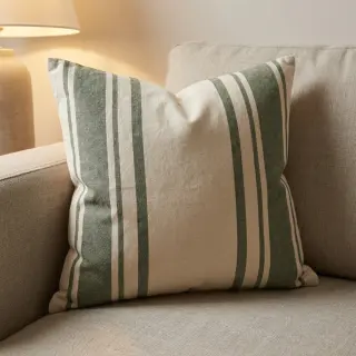 Dekoračná látka Bernadette stripe kaki