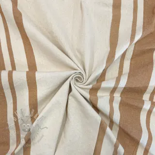 Dekorationstyg Bernadette stripe peanut