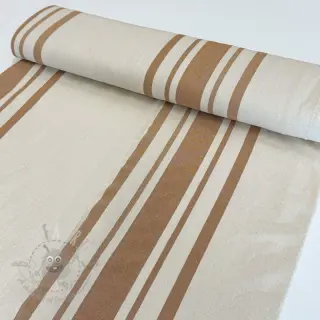 Dekorationstyg Bernadette stripe peanut
