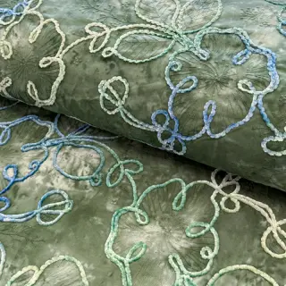 Bavlnená látka TIE DYE Chenille ela design B