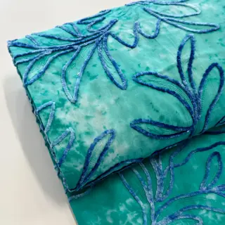 Bavlnená látka TIE DYE Chenille manon design A