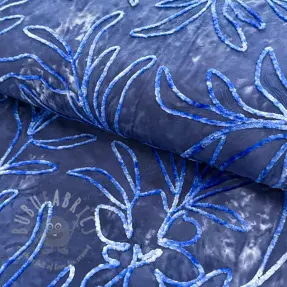 Bomullstyg TIE DYE Chenille manon design B