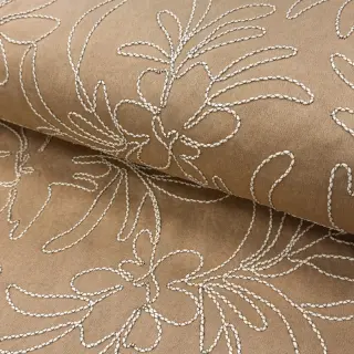 Semiš Tape flower beige