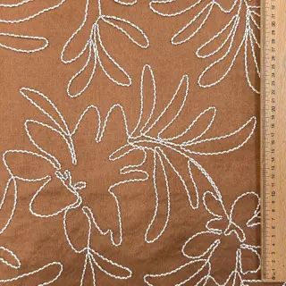 Semiš Tape flower cinnamon