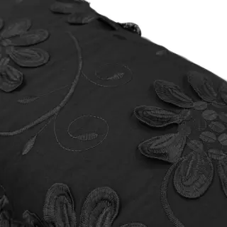 Bavlnená látka EMBROIDERY Bellagio black