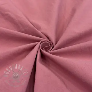 Bomullstyg WASHED dark blush