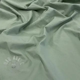 Bomullstyg WASHED old green