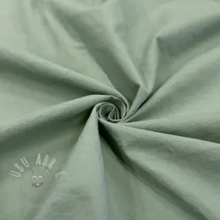Bomullstyg WASHED old green