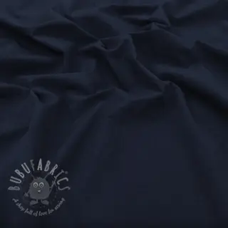 Bomullstyg WASHED navy