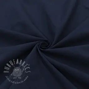 Bomullstyg WASHED navy