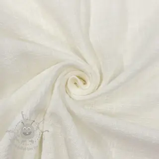 Bomullstyg SLUB WASHED off white
