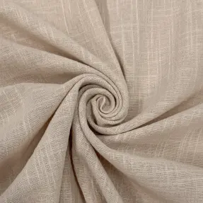 Bavlnená látka SLUB WASHED beige