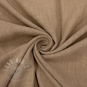 Bomullstyg SLUB WASHED sand