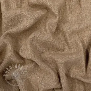 Bomullstyg SLUB WASHED sand