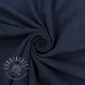 Bomullstyg SLUB WASHED navy