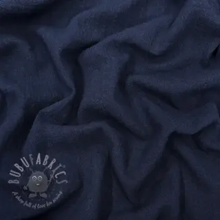 Bomullstyg SLUB WASHED navy