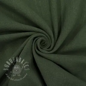 Bomullstyg SLUB WASHED army green