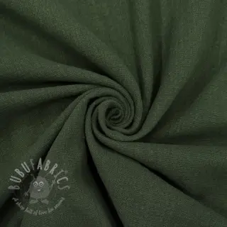 Bomullstyg SLUB WASHED army green