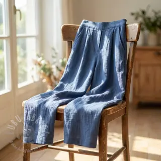 Bomullstyg SLUB WASHED jeans