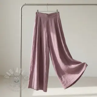 Bomullstyg SLUB WASHED lavender