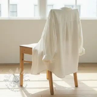 Bomullstyg SLUB WASHED ecru