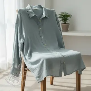 Bomullstyg SLUB WASHED blue