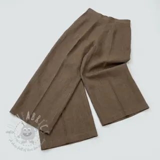 Bomullstyg SLUB WASHED taupe