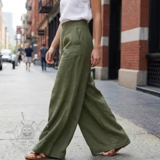 Bomullstyg SLUB WASHED pickle