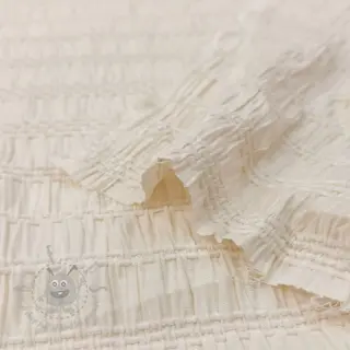 Viskos CHENILLE JACQUARD ecru