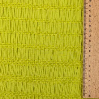 Viskóza CHENILLE JACQUARD lime