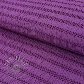 Viskos CHENILLE JACQUARD cerise
