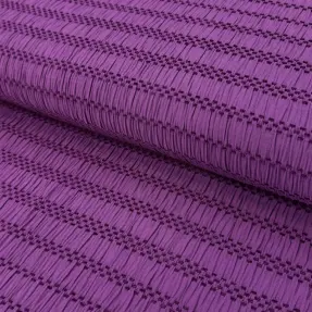 Viskóza CHENILLE JACQUARD cerise