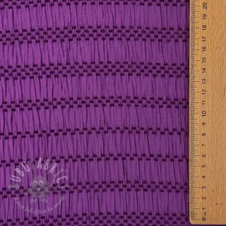 Viskos CHENILLE JACQUARD cerise