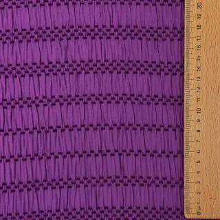 Viskóza CHENILLE JACQUARD cerise