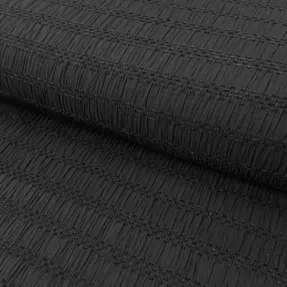 Viskóza CHENILLE JACQUARD black