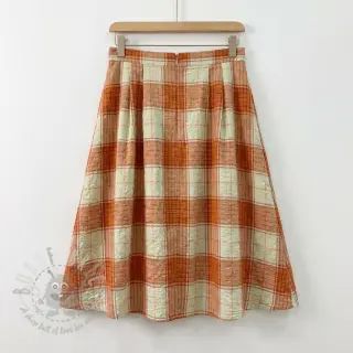 Viskos CRINKLE Check mint