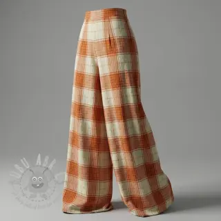 Viskos CRINKLE Check mint