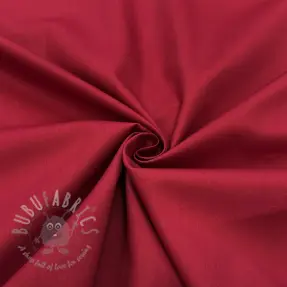 Bomullstyg med viskos wine red