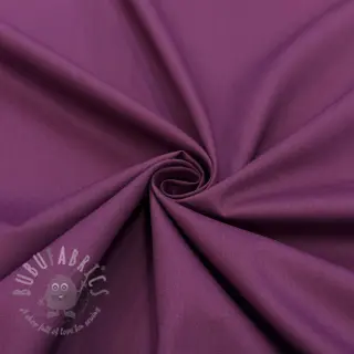 Bomullstyg med viskos aubergine