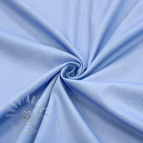 Bomullstyg med viskos baby blue