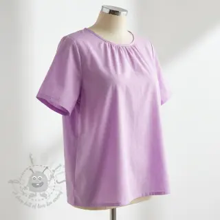 Bomullstyg med viskos lilac