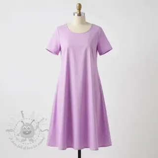 Bomullstyg med viskos lilac