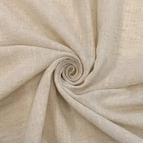 Bavlnená látka s ľanom SLUB WASHED natural